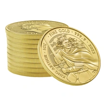 Moneda Mitos y Leyendas Rey Arturo de Oro de 1 oz 2023
