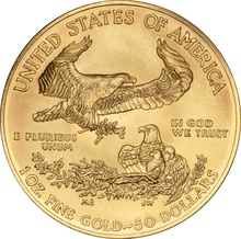 Águila Estadounidense de 1oz de Oro 2018