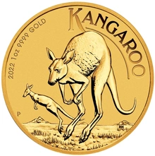 Moneda Canguro Australiano de Oro de 1 oz 2022