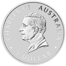 Moneda Cucaburra de Plata de 1 oz 2024