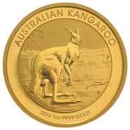 Moneda Nugget Australiano do Oro de 1 oz 2013
