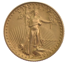 Moneda American Eagle de Oro de 1/4 oz (de Nuestra Elección)