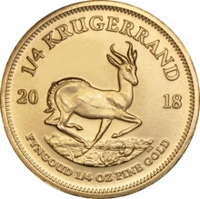 Krugerrand de 1/4oz de Oro 2018