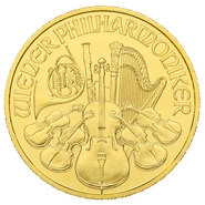 Moneda Filarmónica Viena de Oro de 1/4 oz 2020