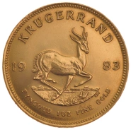 Moneda Krugerrand de 1 oz de Oro 1983