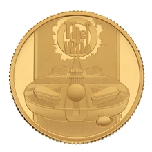 Moneda Leyendas de la Música The Who de Oro de 1/4 oz Proof 2021
