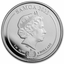 Moneda Aquaman de Plata de 1 oz 2023