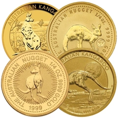 Moneda Cuarto de Onza de Oro Australiano Nugget Mejor Valor
