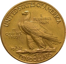 Águila Estadounidense de $10 de Oro (de Nuestra Elección)
