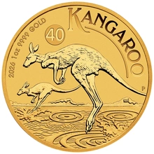 Moneda Canguro Australiano de Oro de 1 oz 2026