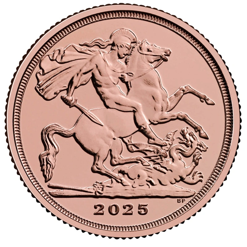 Moneda Cuarto de Soberano de Oro 2025