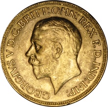 Soberano de Oro - Jorge V 1929 Perth