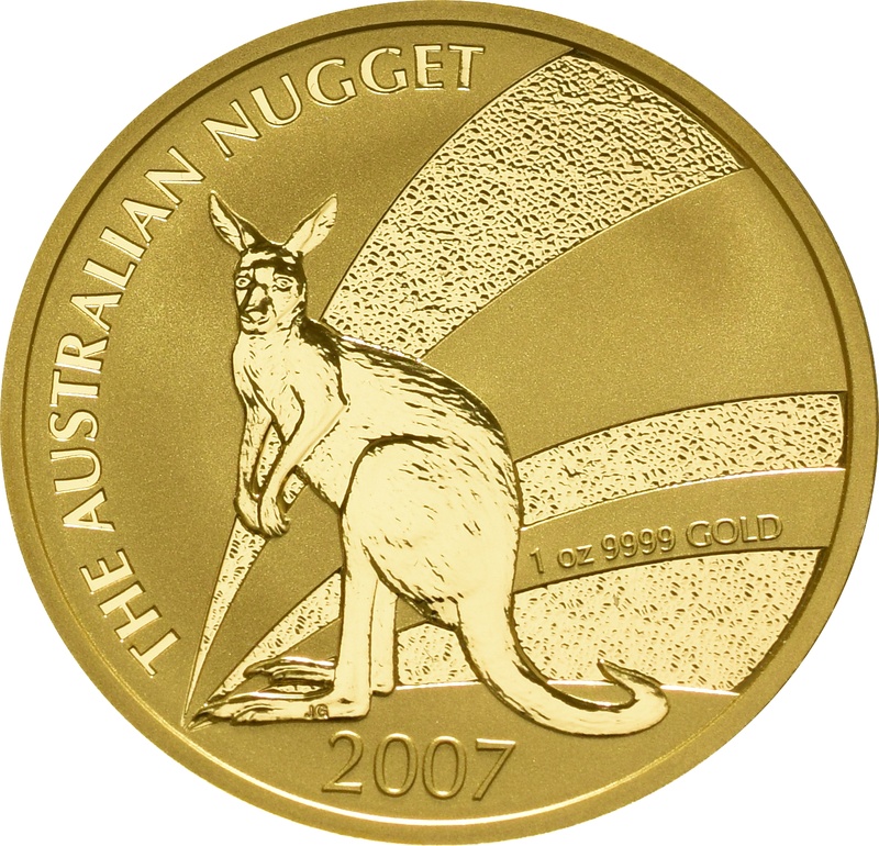 2007 1oz Gold Australian Nugget