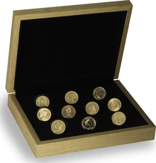 Caja de Madera para 10 Soberanos