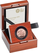 Moneda Soberano de Oro Proof 2020 en Caja Original