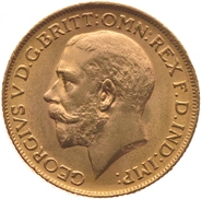 Moneda Soberano de Oro Jorge V