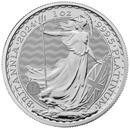 Moneda Britannia de Oro de 1 oz 2024