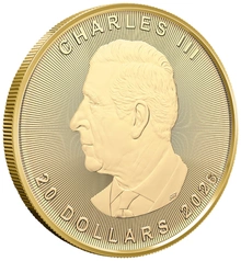 Maple Leaf Canadiense de 1/2 oz de Oro 2026