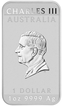 Moneda Dragón Rectangular de Plata de 1 oz 2024