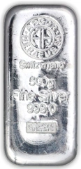 Lingote de Plata 500 g Heraeus