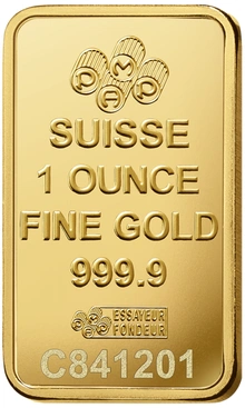 Lingote de Oro de 1 oz Lady Fortuna PAMP