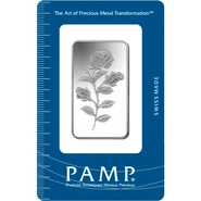 Lingote de Plata de 1 oz PAMP Rosa