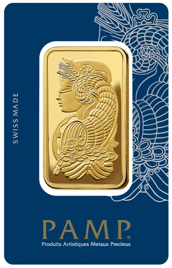 Lingote de Oro de 50 g PAMP