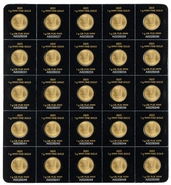 Paquete MapleGram 25 g de Oro 2023