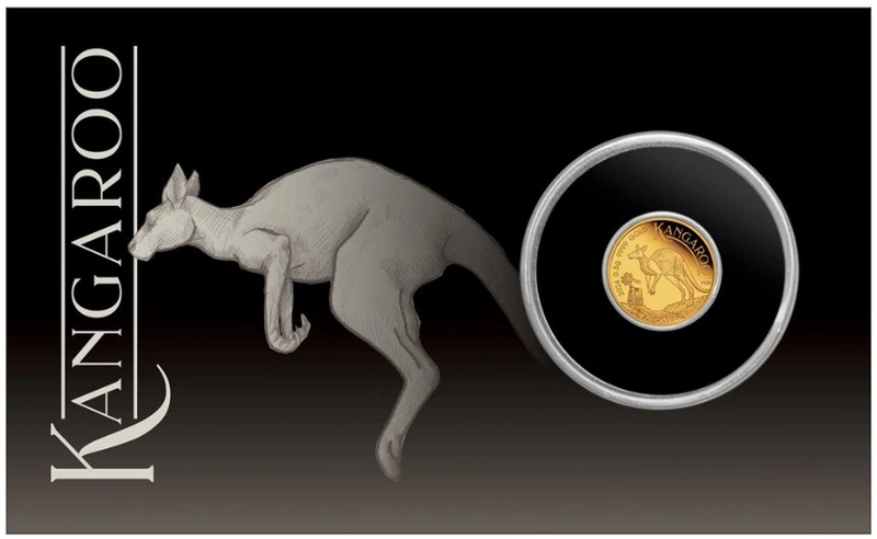 Moneda de Oro Australiana 'Mini Roo' de 0,5 g 2024