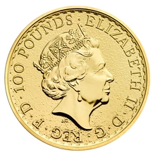Moneda Britannia de Oro de 1 oz 2017