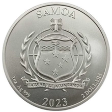 Moneda Plata 1 oz - "Ave bermellón 2023" Cuatro Guardianes