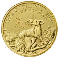 Royal Mint 1 oz de Oro - 2020 Año de la Rata