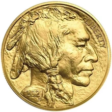 Moneda Búfalo Americano de Oro de 1 oz 2021