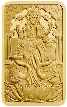 Lingote de Oro de 5 g Lakshmi
