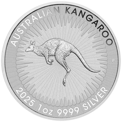 Moneda Canguro Australiano de Plata de 1 oz 2025