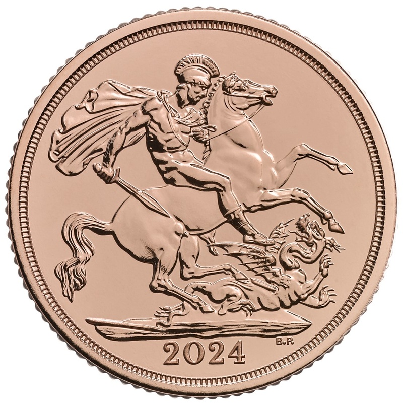 Moneda Oro Soberano 2024