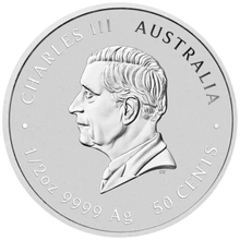 Moneda Perth Mint Calendario Lunar de Plata de 1/2 oz 2025 Año de la Serpiente