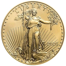 Moneda American Eagle de Oro de 1 oz 2026
