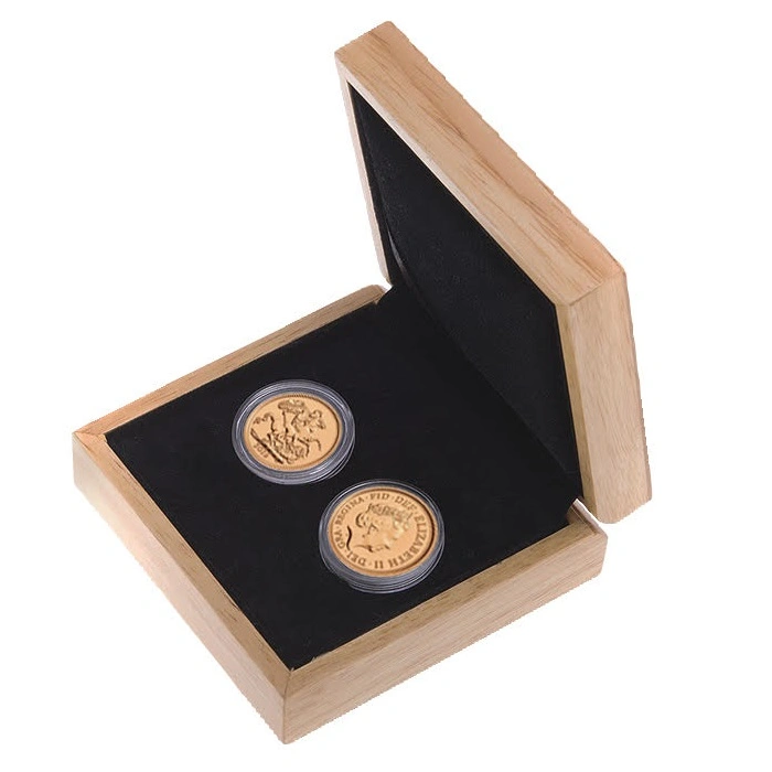 Moneda 2 Soberanos de Oro 2019 en Caja Regalo