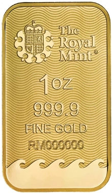 Lingote de Oro de 1 oz Britannia