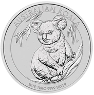 Moneda Koala Australiano de Plata de 1 kg 2019