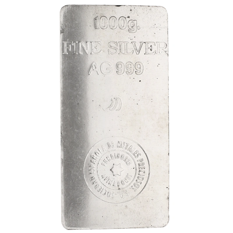 Lingote de Plata de 1 kg Sempsa