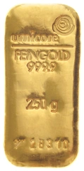 Lingote de Oro de 250 g Umicore