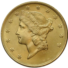 Moneda de Oro de $20 Águila Americana - Año aleatorio