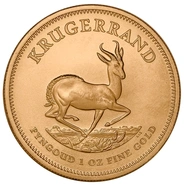 Moneda Krugerrand de 1 oz de Oro (de Nuestra Elección)