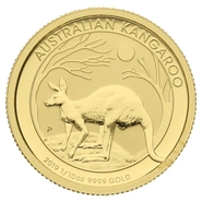 Moneda Canguro Australiano de Oro de 1/10 oz 2019