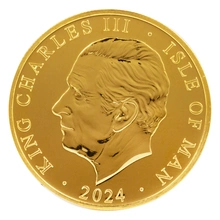 Moneda Isla de Man Noble de Oro 1 oz 2024