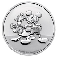 Moneda Plata 1oz - Mickey y Donald 2023