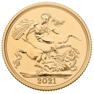 Moneda Soberano de Oro 2021