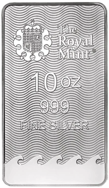 Lingote de Plata de 10 oz Britannia